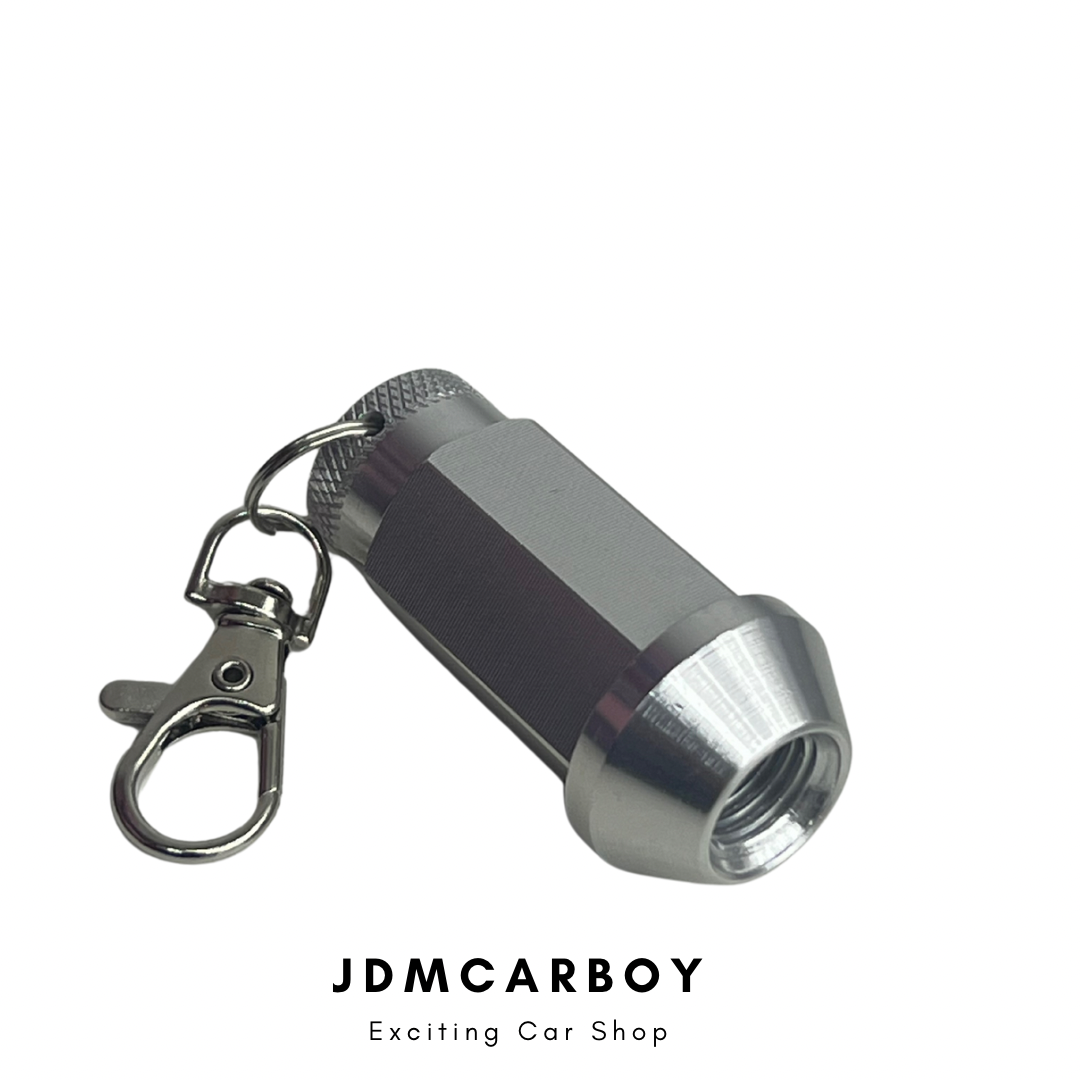 JDM CARBOY Lugnut Keychain