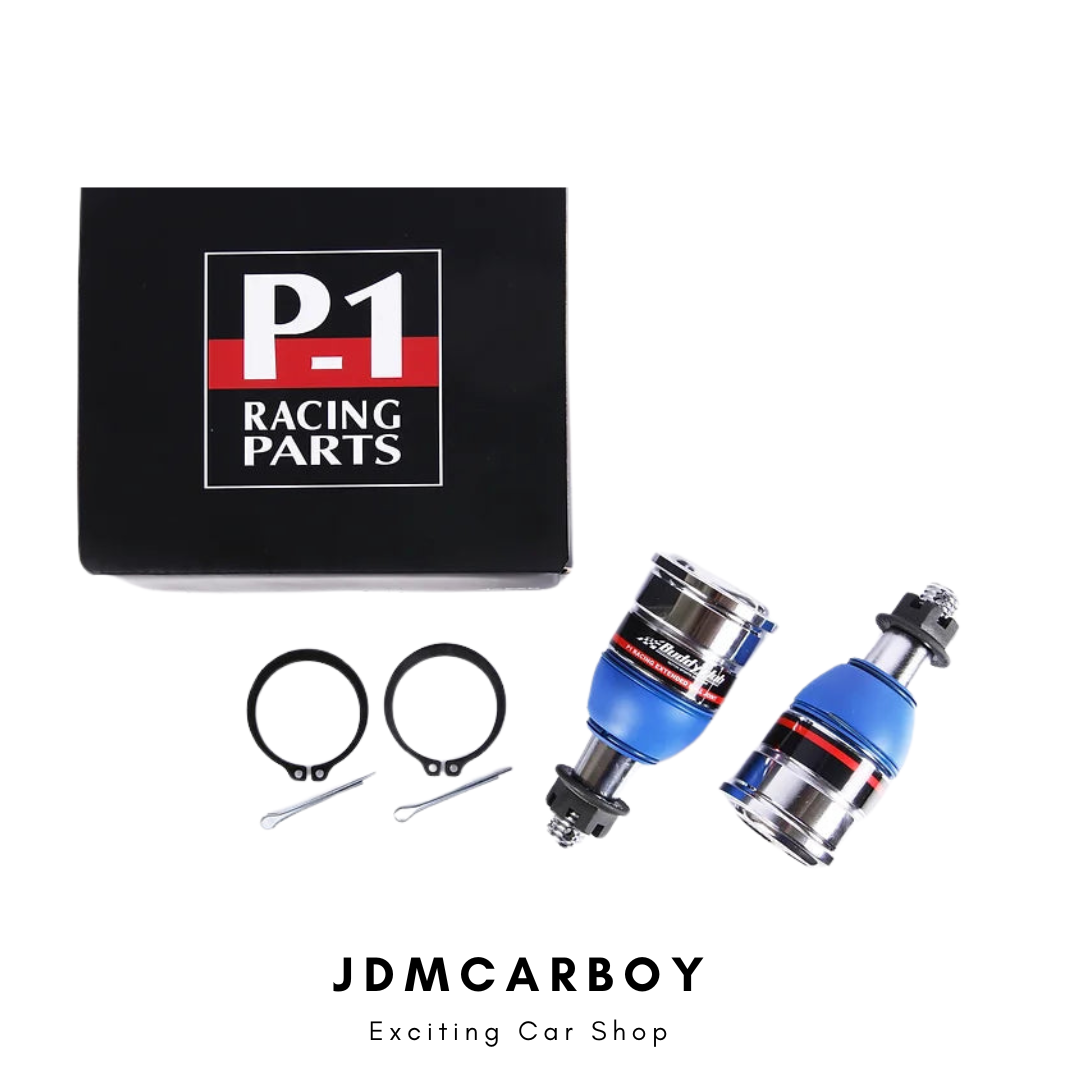 BUDDY CLUB P1 RACING EXTENDED BALL JOINTS - 02-04 RSX / 05-06 RSX / 01-05 CIVIC (ALL)