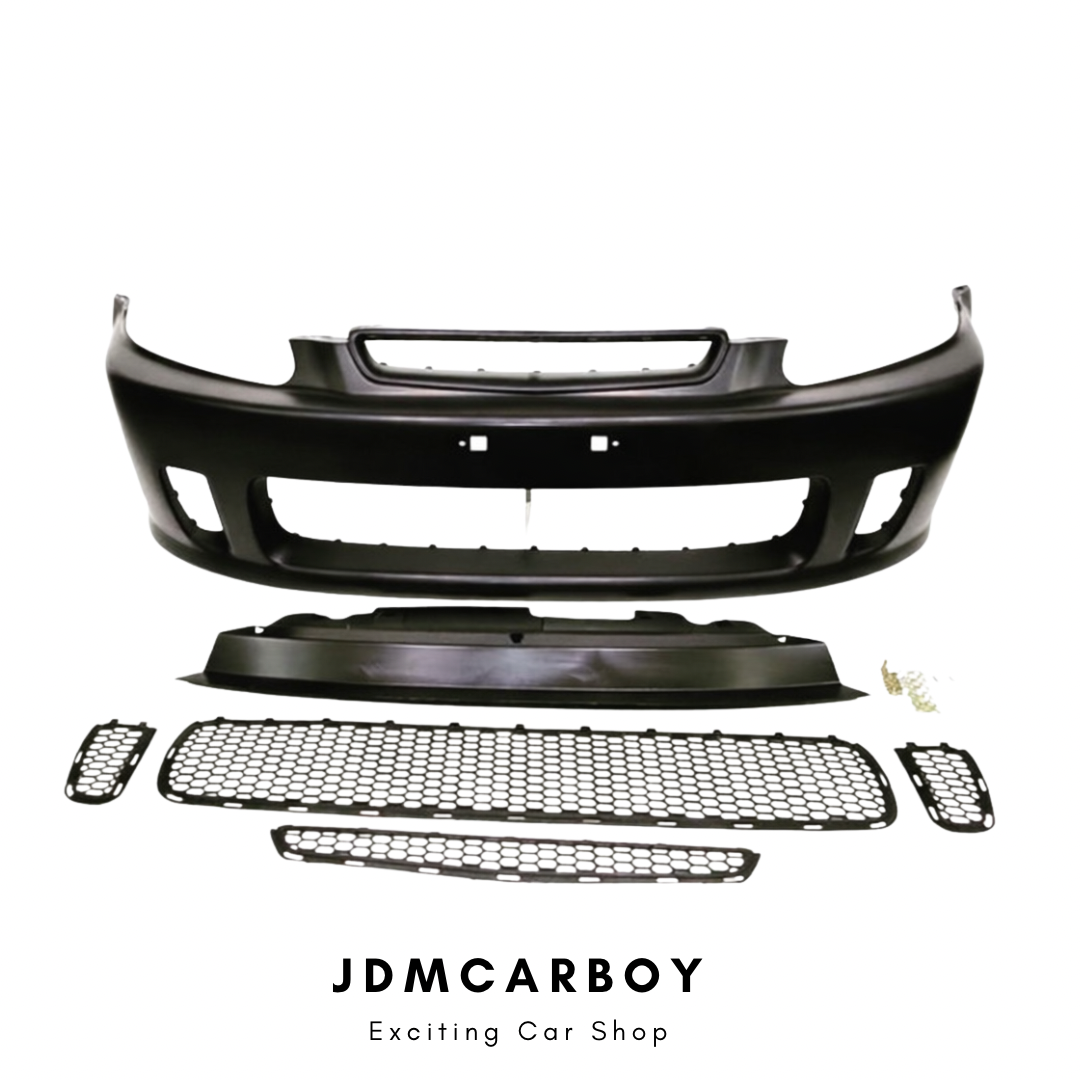 1996–1998 Honda Civic EK BYS Style Front Bumper – Coupe, Hatchback & Sedan