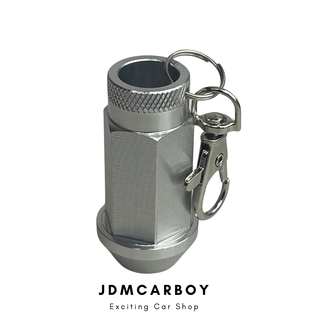 JDM CARBOY Lugnut Keychain