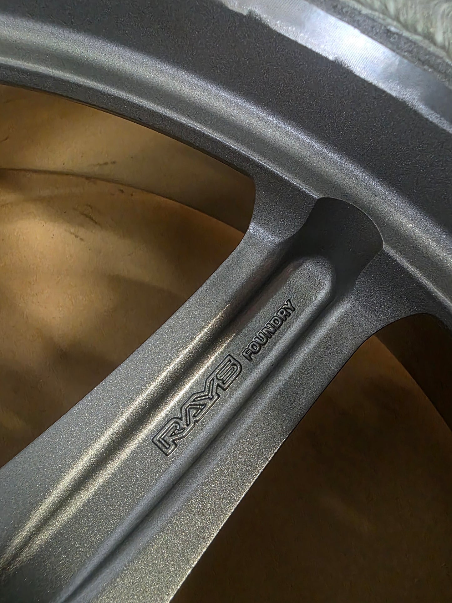 Gram Lights 57S Pro 19x10 +5 5x114.3 Gloss Silver | RARE BNIB 2006 RAYS JDM Wheel