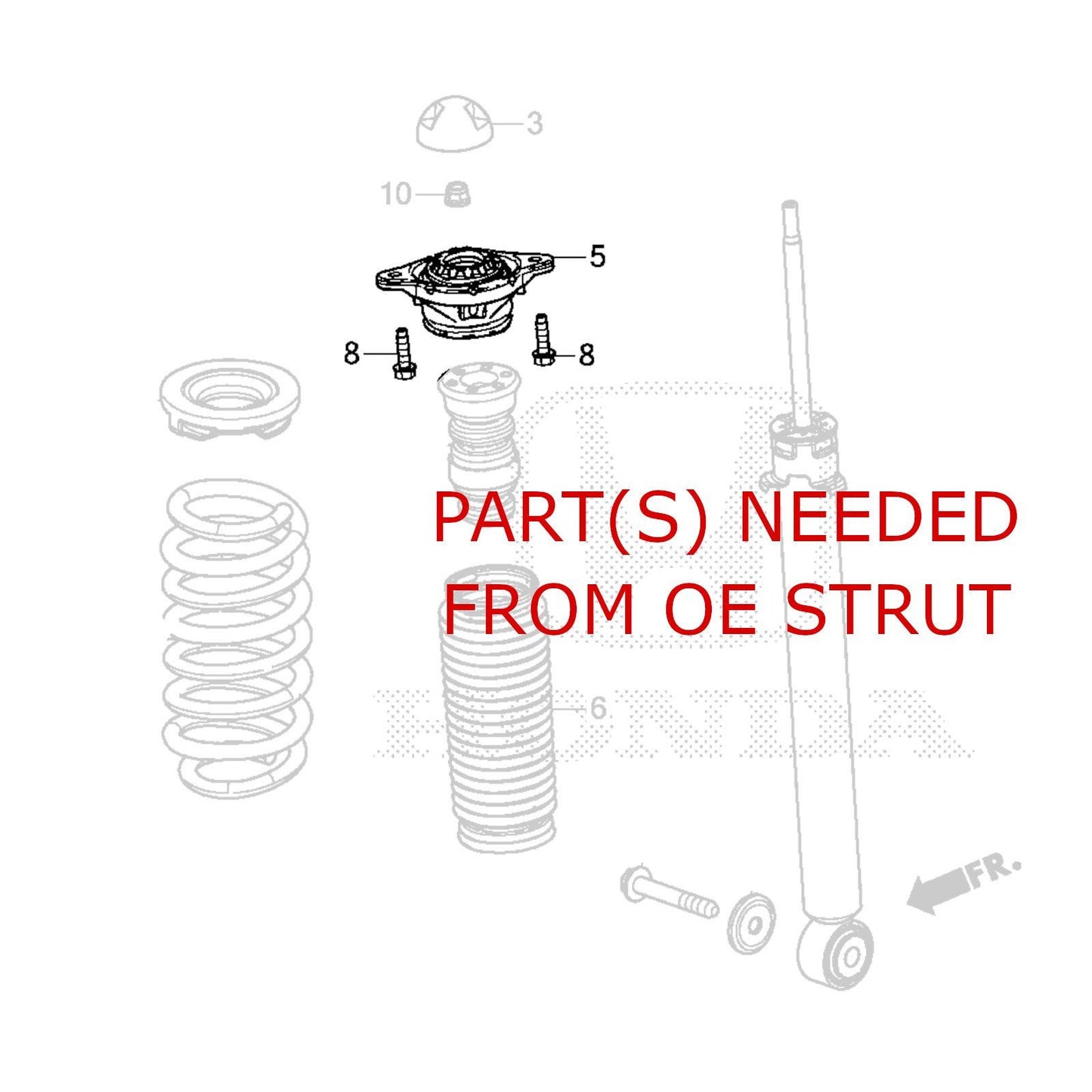 Honda Accord 2018-2022 Rev9 Power Hyper-Street II Coilover Kit (Without ADS, CV Models) - 32-Way Adjustable Damping