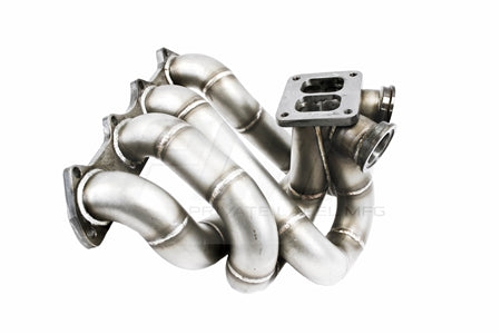 PLM Power Driven T4 Top Mount Turbo Manifold | Dual 44mm Wastegates | B16 B18 B20