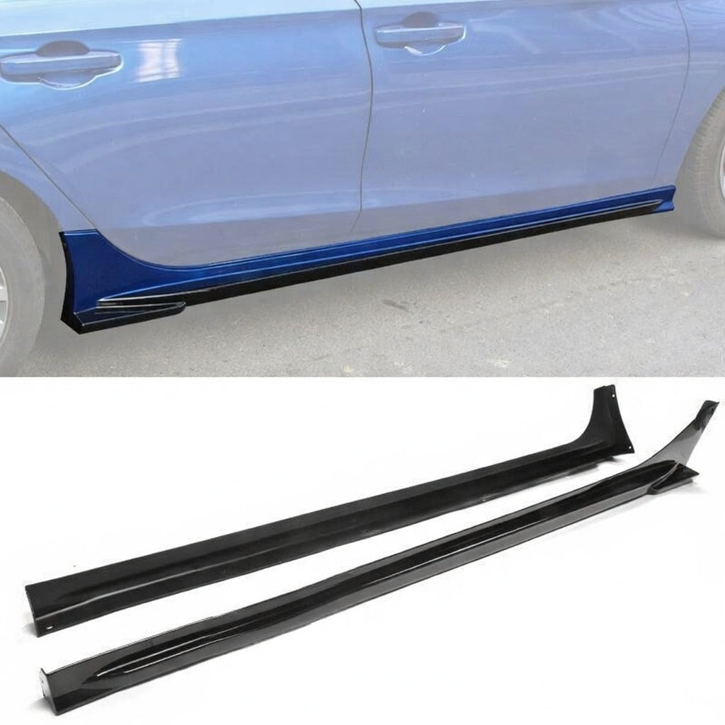 2022-2026 Honda Civic Sedan Mugen Style Side Skirts - Gloss Black