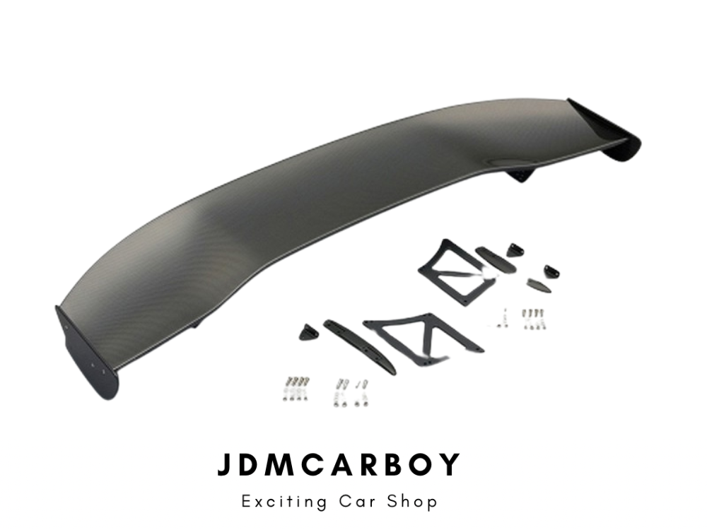 J's Racing 3D GT Wing Type 1 Wet Carbon 1600mm - Acura RSX DC5 2002-2006 | JDM Carbon Fiber Rear Wing