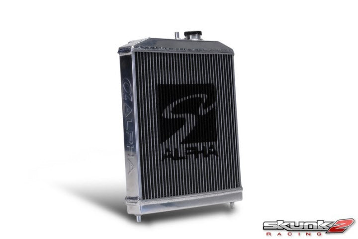Skunk2 Alpha Series 92-00 Honda Civic Radiator (Half Size) (Dual Core) Manual Transmission