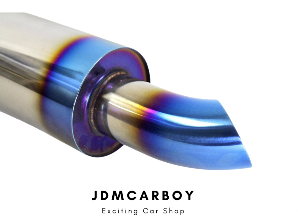 PLM Power Driven Universal Turndown Dolphin Tip Muffler (J's Racing Style)