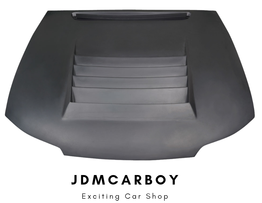 1999-2002 Nissan Silvia S15 D1 Spec Fiberglass Hood - Single Piece with Aerodynamic Design