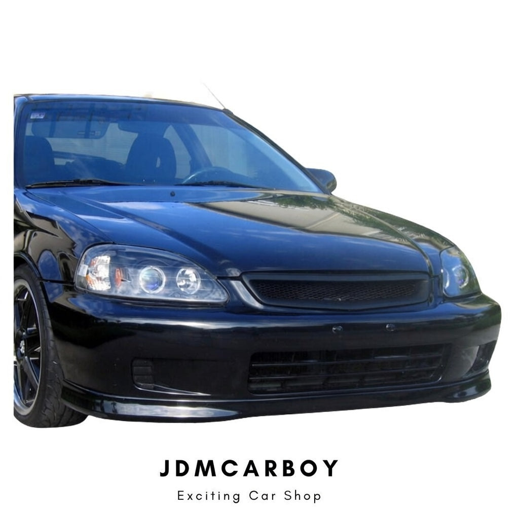99-00 Honda Civic Type R Style Front Bumper Lip Spoiler