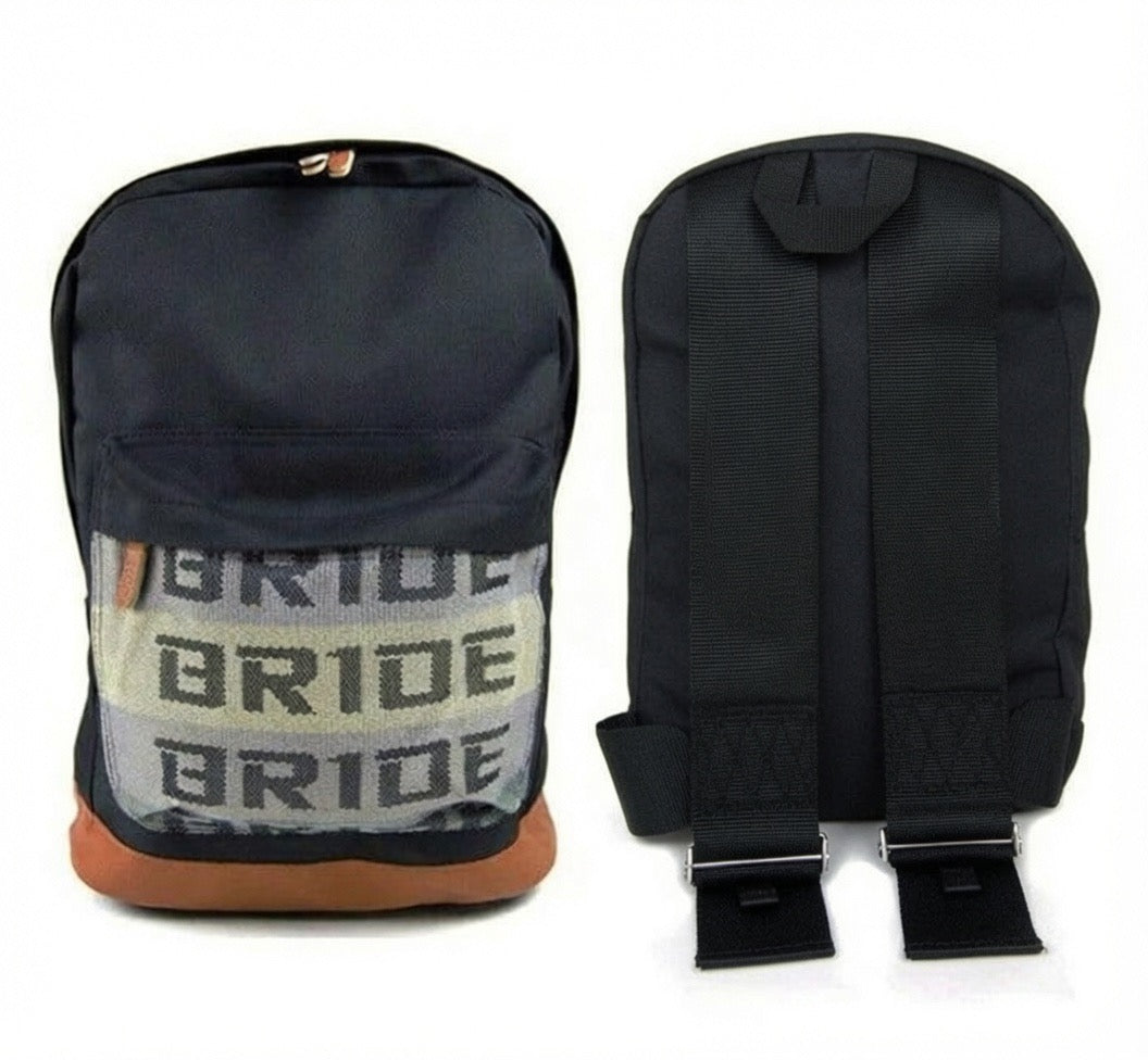 JDM BRIDE Takata Style Racing Harness Backpack - Green | Laptop + Tool Bag | JDMCarboy