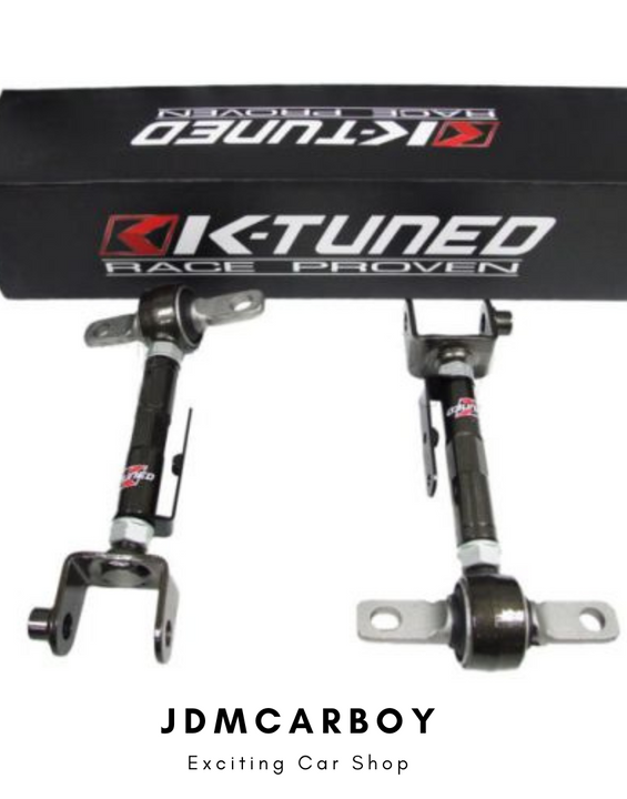 K-Tuned Rear UCA / Camber Kit (Rubber Bushing) - Honda Civic 01-05 / Acura RSX 02-06