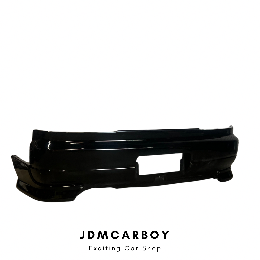 Nissan Genuine Silvia S15 OEM Black Rear Bumper with rear spats, used