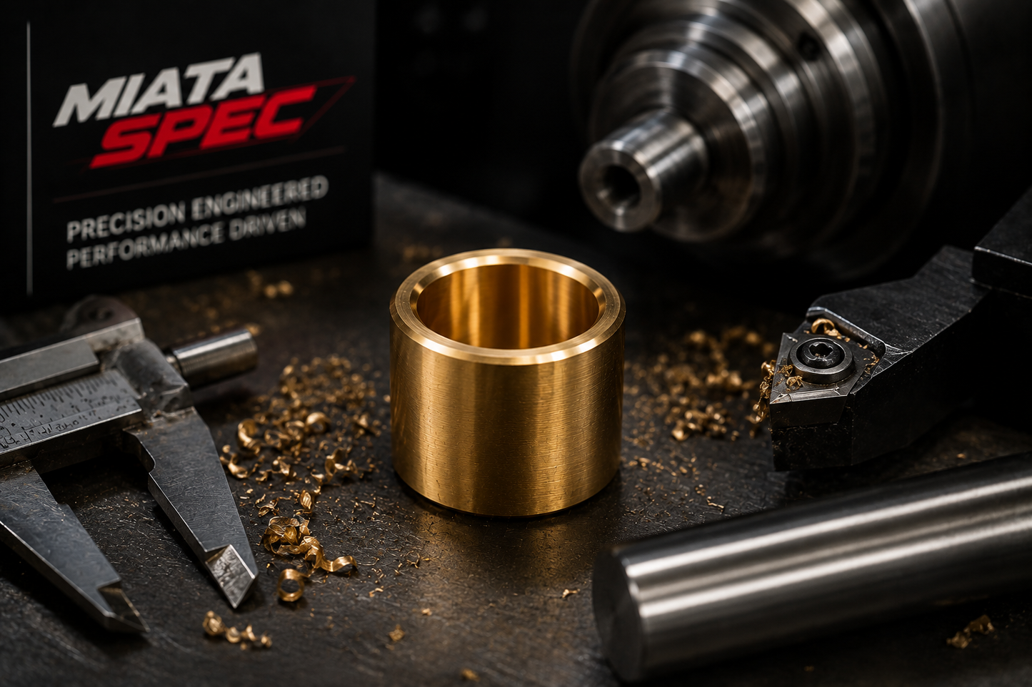 MiataSpec Brass Shifter Bushing | Mazda Miata 5-Speed 1990-2019 | JDMCARBOY