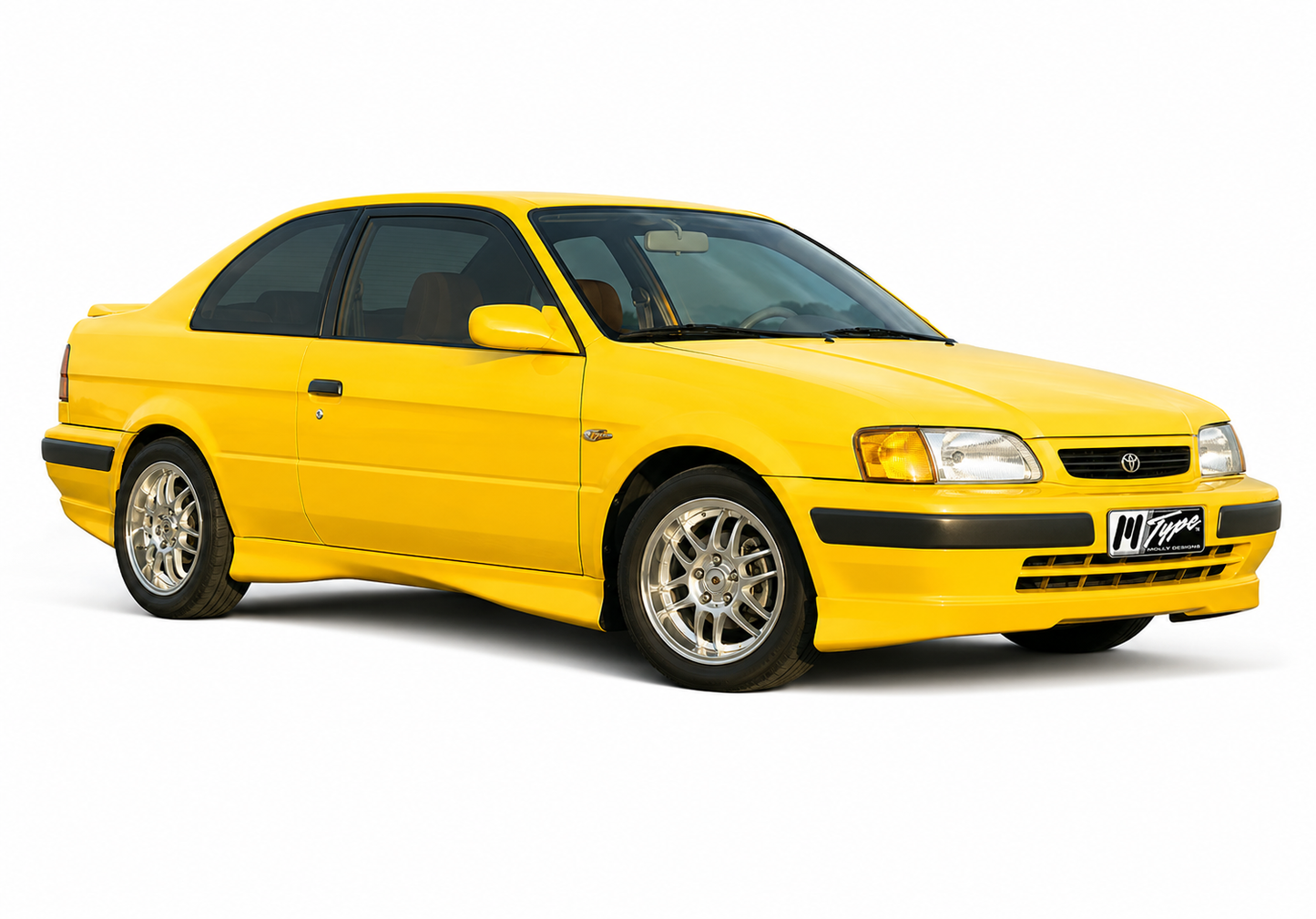 M-Type Molly Designs Polyurethane Ground Effects Kit 1995-1998 Tercel 2DR