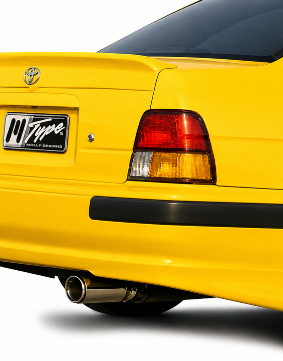 1995-1998 Tercel 2DR M-Type Molly Designs Polyurethane Ground Effects Kit