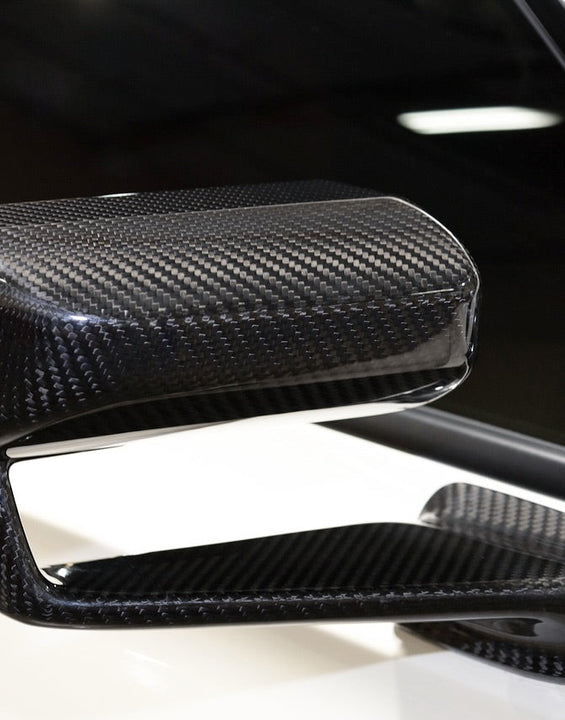 APR GT2 Aero Mirrors Carbon Fiber Honda Civic Type R FL5 (2023+) LHD | APR-GT-930002L Aerodynamic Side Mirrors
