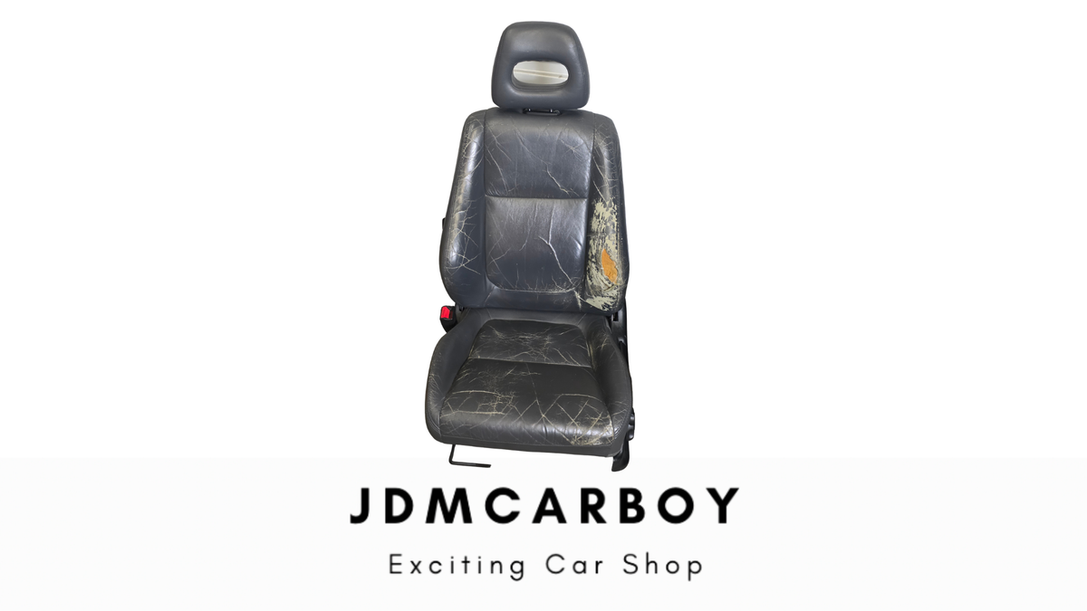 94-01 Acura Integra GSR DC2 Gray Leather Front Seats (Also Fits Civic EG/EK)