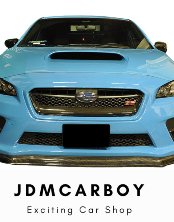 CS Style Carbon Fiber Front Bumper Lip Spoiler - 2015-2018 Subaru WRX STI Sedan | JDMCarboy
