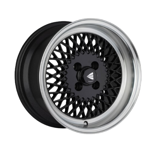 Enkei 92 Wheel 15x8 4x100 25mm Silver Gold Black Classic Mesh Wheel