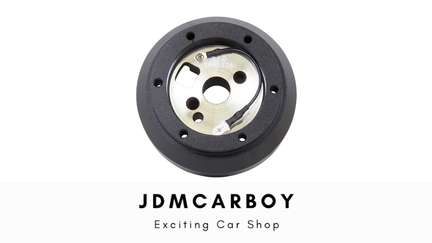 NRG SRK-170H Short Hub Quick Release Black - GM Dodge Jeep Chevrolet Buick Cadillac Oldsmobile Compatibility | JDMCarboy