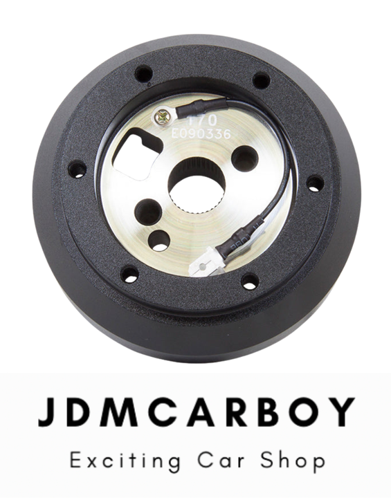 NRG SRK-170H Short Hub Quick Release Black - GM Dodge Jeep Chevrolet Buick Cadillac Oldsmobile Compatibility | JDMCarboy