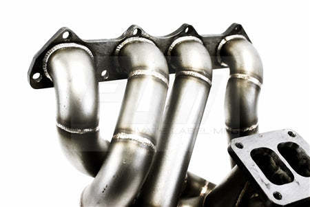 PLM Power Driven T4 Top Mount Turbo Manifold | Dual 44mm Wastegates | B16 B18 B20