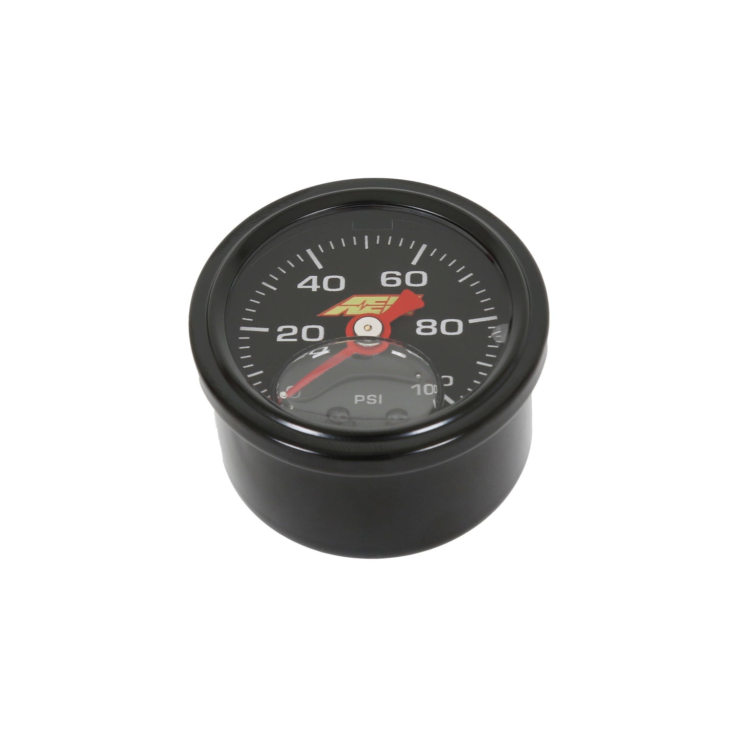 AEM 0-100 PSI Liquid-Filled Pressure Gauge (1/8th NPT) 30-2135-100