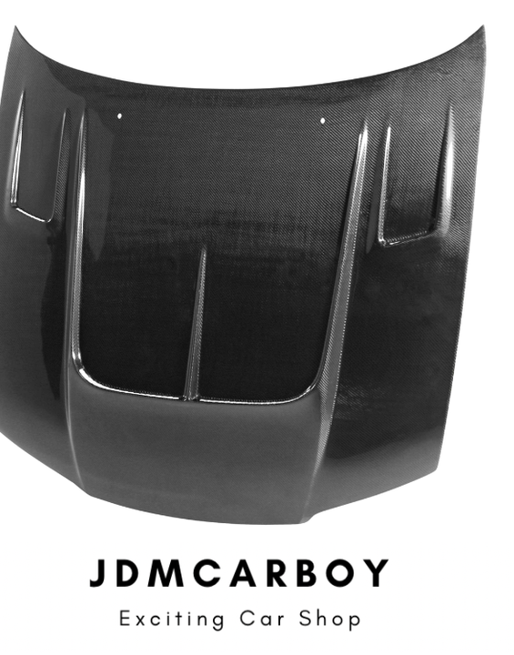 Seibon HD9798NSR33S-TT TT-Style Carbon Fiber Hood - 1997-1998 Nissan Skyline R33 GT-S / GTST | JDMCarboy