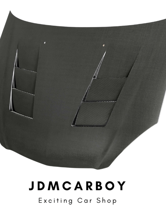 Seibon TS-Style Carbon Fiber Hood for 2002-2006 Acura RSX DC5 | Lightweight  HD0205ACRSX-TS