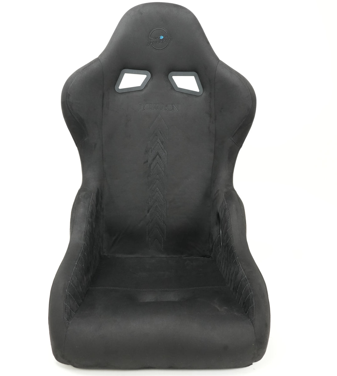 NRG Innovations Echelon Light Weight Large Bucket Seat | Black with Black Stitching JDMCARBOY