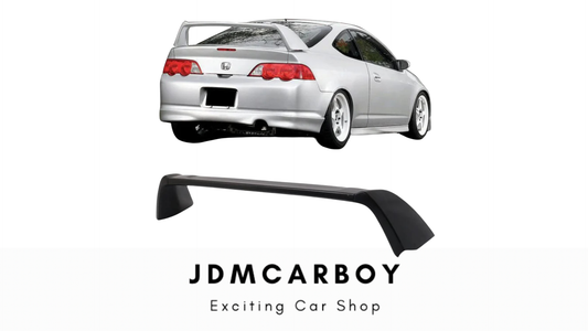 2002-2006 Acura RSX DC5 Type R Style Rear Trunk Spoiler — JDM CARBOY (Unpainted ABS)
