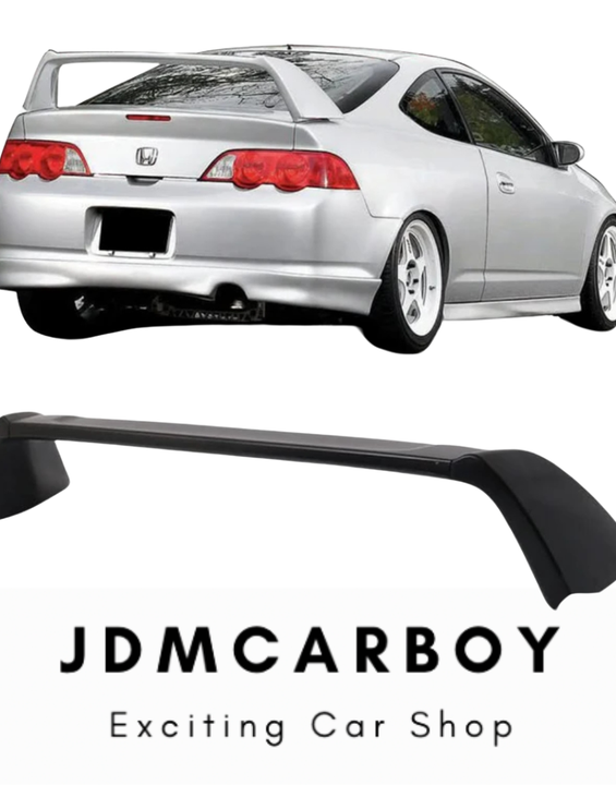 2002-2006 Acura RSX DC5 Type R Style Rear Trunk Spoiler — JDM CARBOY (Unpainted ABS)
