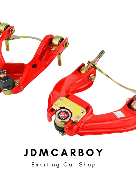 Skunk2 Pro Stance Front Camber Kit - 1988-1991 Honda Civic CRX EF Chassis | Adjustable Upper Control Arms
