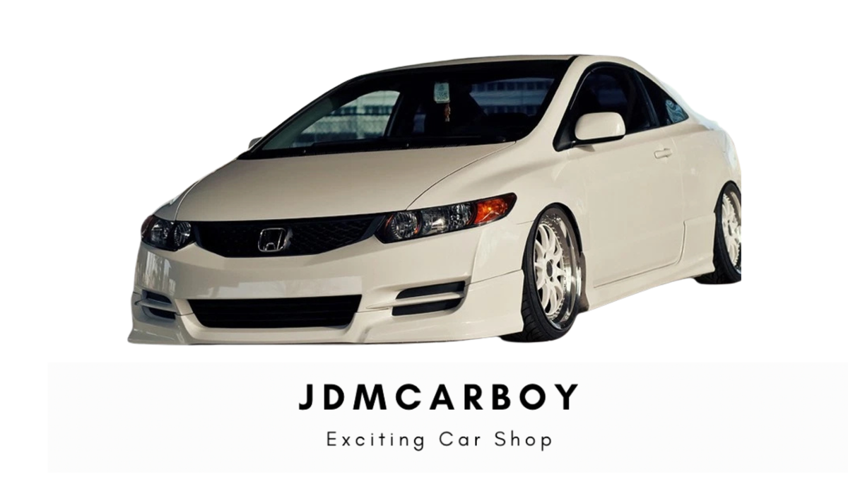 09-11 Honda Civic Coupe HF-P Style Front Bumper Lip – Polyurethane | FG1/FG2