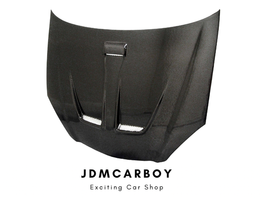 Seibon MG-Style Carbon Fiber Hood - 2002-2006 Acura RSX DC5 | JDM Mugen style HD0205ACRSX-MG