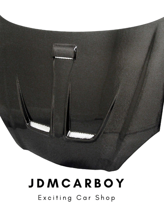 Seibon MG-Style Carbon Fiber Hood - 2002-2006 Acura RSX DC5 | JDM Mugen style HD0205ACRSX-MG