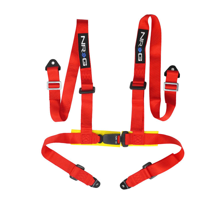NRG 4-Point Seat Belt Racing Harness – Buckle Style | SBH-4PC