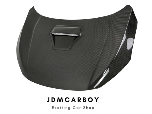 Seibon TR Style Carbon Fiber Hood - 2016-2021 Honda Civic 2Dr / 4Dr (FK / FC) | JDMCarboy