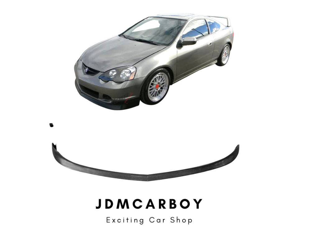 DC5 Type R Style Polyurethane Front + Rear Bumper Lips - 2002-2004 Acura RSX | JDMCarboy