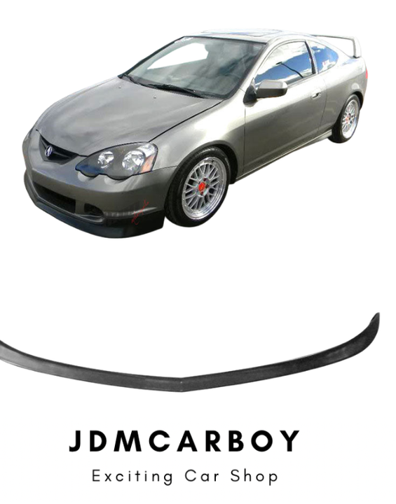 DC5 Type R Style Polyurethane Front + Rear Bumper Lips - 2002-2004 Acura RSX | JDMCarboy