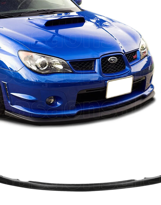 06-07 Subaru Impreza STI S204 V-LIMITED CS1 Urethane Front Bumper Lip WRX