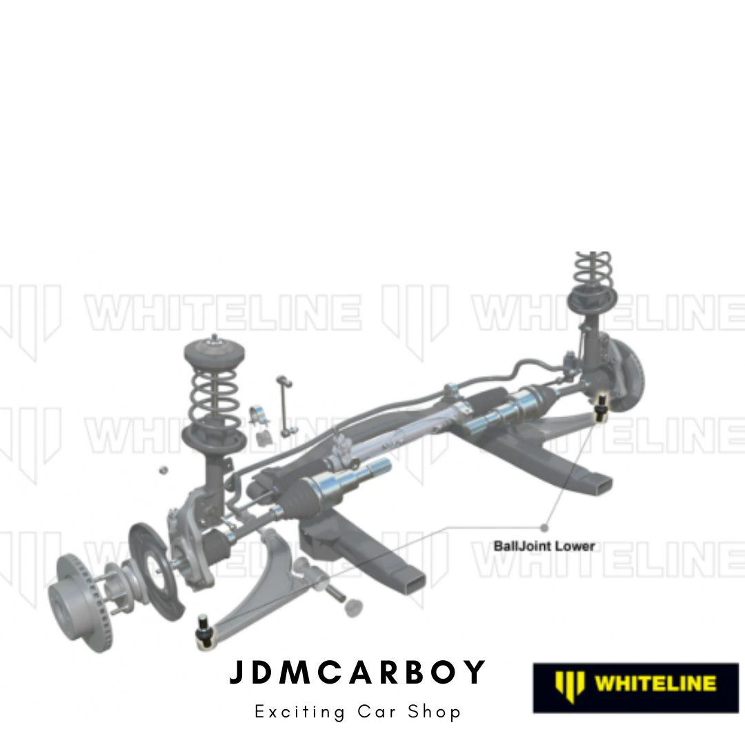Whiteline KCA468 Front Adjustable Camber Kit for 2016-2021 Honda Civic