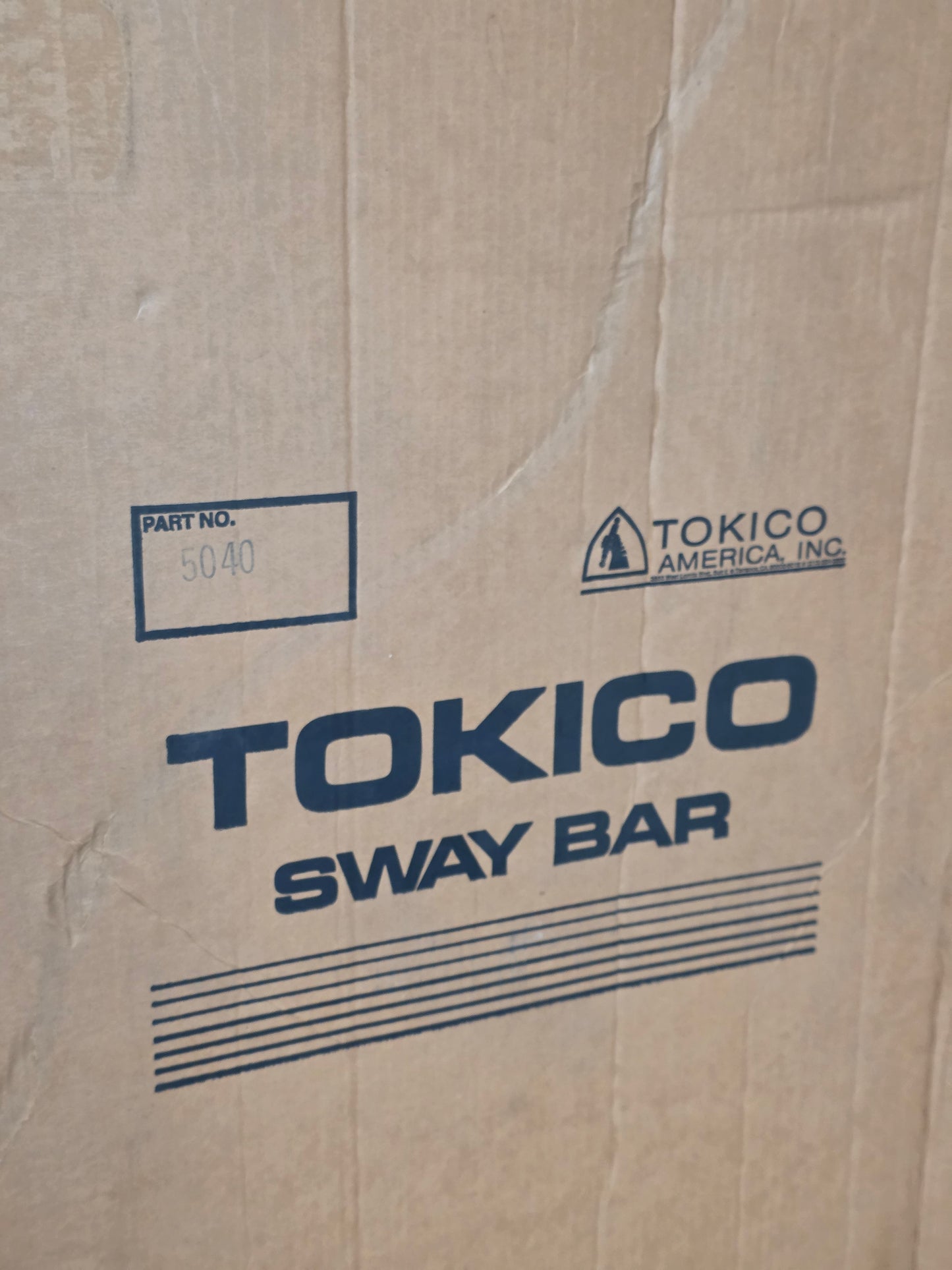 Tokico Front & Rear Sway Bar SB-5040 – Honda Prelude 83-85 Anti-Sway Bar