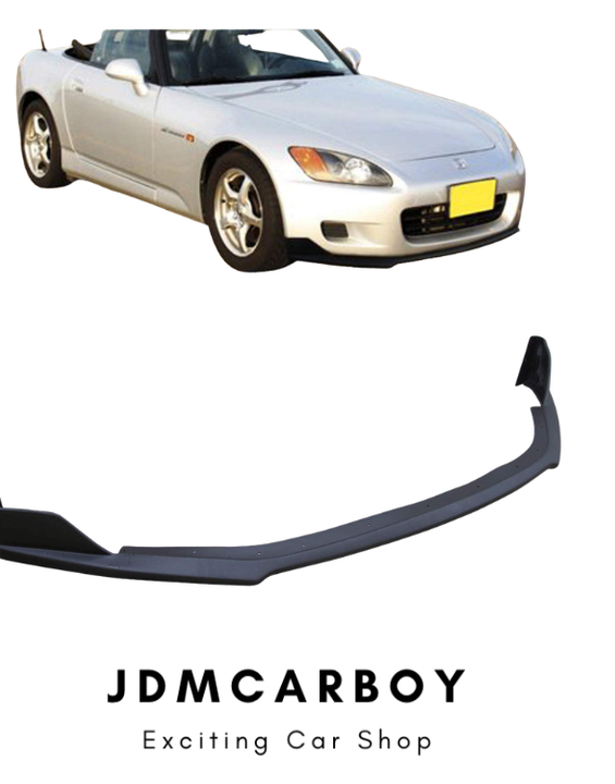 CS Style Polyurethane Front Bumper Lip Spoiler - 2000-2003 Honda S2000 AP1 | JDMCarboy