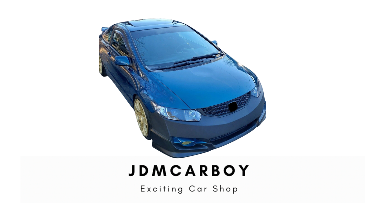 09-11 Honda Civic Coupe HF-P Style Front Bumper Lip – Polyurethane | FG1/FG2