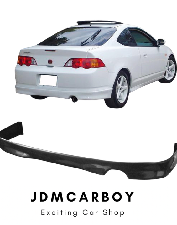 DC5 Type R Style Polyurethane Front + Rear Bumper Lips - 2002-2004 Acura RSX | JDMCarboy