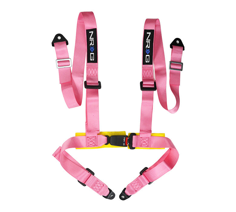 NRG 4-Point Seat Belt Racing Harness – Buckle Style | SBH-4PC