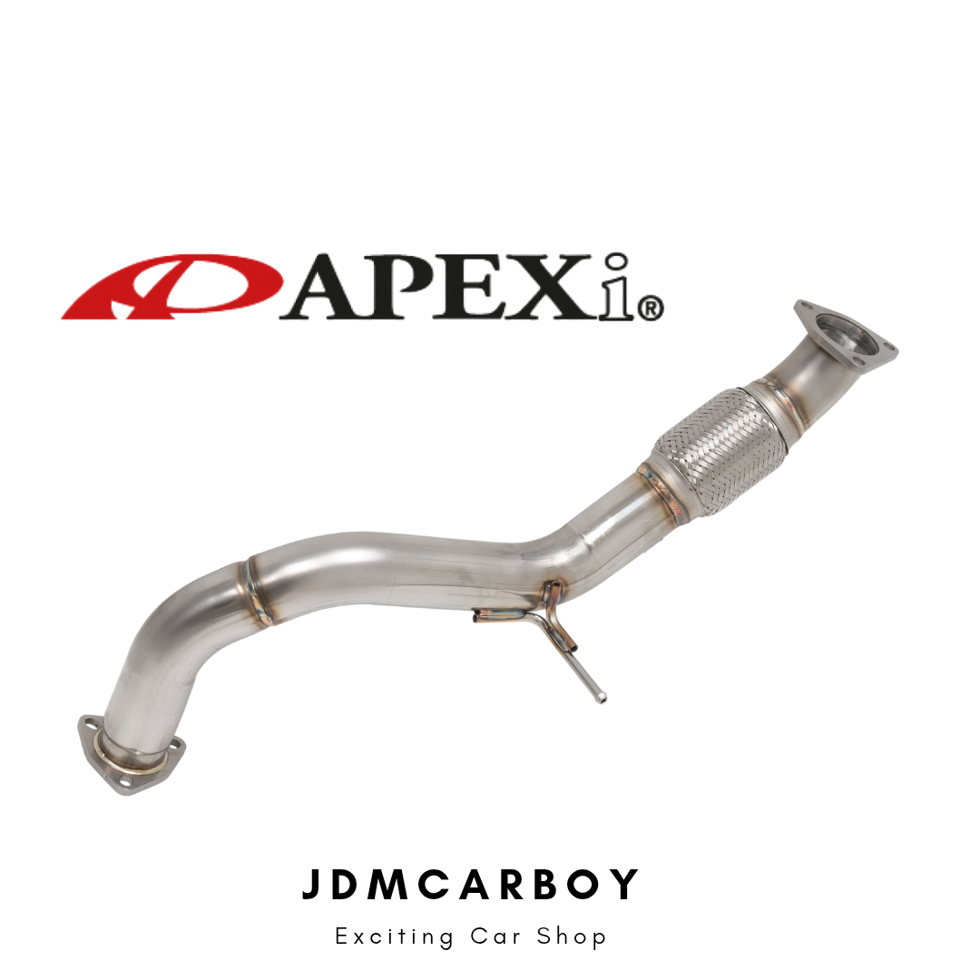 A'PEXi GT Spec Front Pipe Downpipe - Stainless Steel Exhaust Upgrade for 2023+ Honda Civic Type R & 2024+ Acura Integra Type S