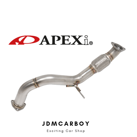 A'PEXi GT Spec Front Pipe Downpipe - Stainless Steel Exhaust Upgrade for 2023+ Honda Civic Type R & 2024+ Acura Integra Type S