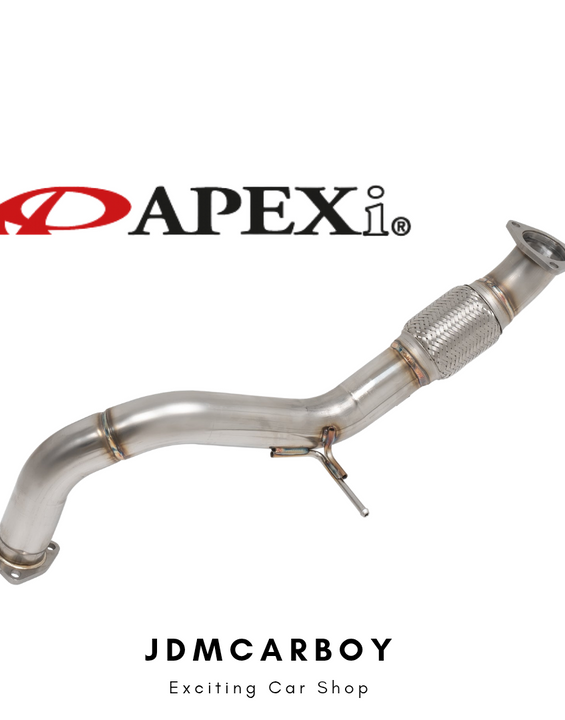 A'PEXi GT Spec Front Pipe Downpipe - Stainless Steel Exhaust Upgrade for 2023+ Honda Civic Type R & 2024+ Acura Integra Type S